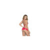 Top triangle wetlook rouge 